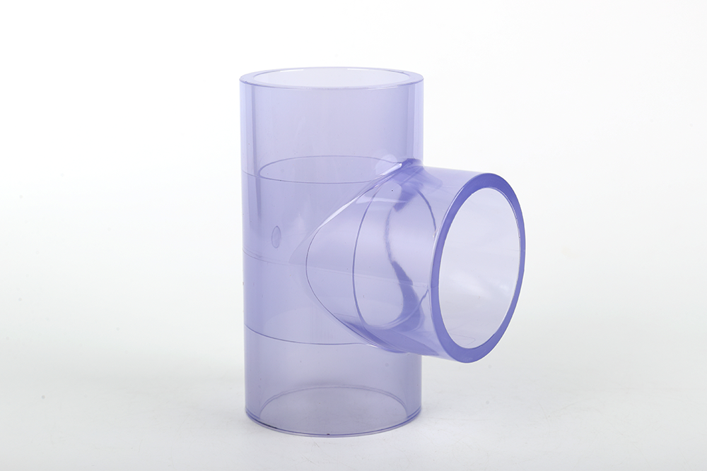 峨蔓镇透明正三通